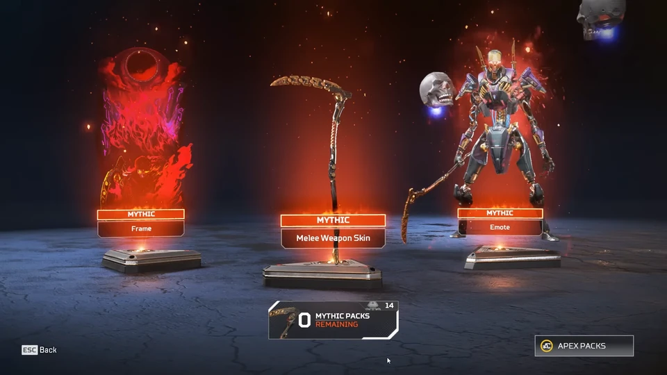 Revenant Death Grip heirloom