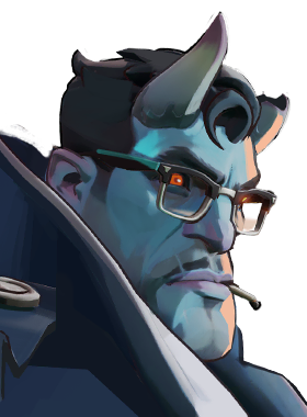 Abrams, Deadlock brawler, hero card