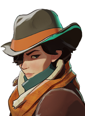 Holliday, Deadlock marksman, hero card