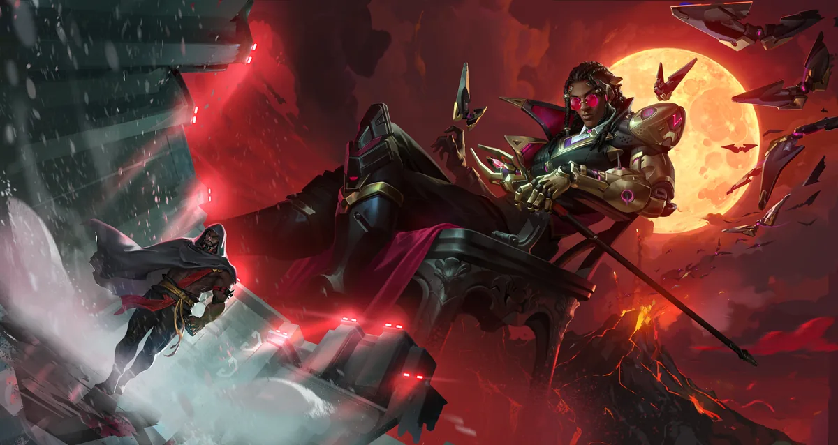 Overwatch Season 5 key art with the new hero Doctrine