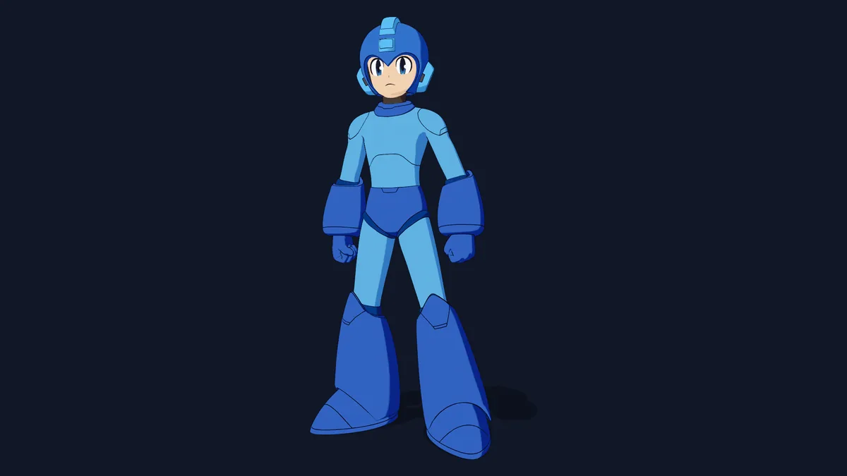 Mega Man outfit in Fortnite