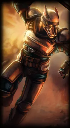 Riot K-9 Nasus loading screen art
