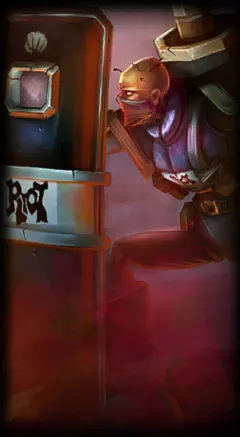 Riot Squad Singed loading screen art
