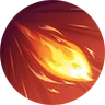Burst Fireball, Valir skill icon