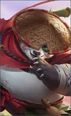 Akai “Panda Warrior” skin, Mobile Legends Default