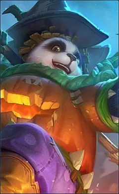 Akai “Pumpkin Brawler” skin, Mobile Legends Halloween