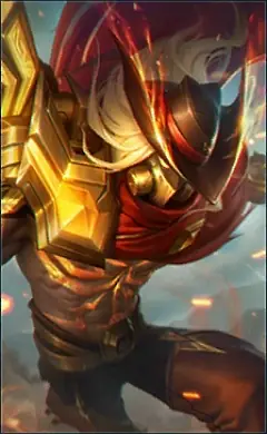 Aldous “Blazing Force” skin, Mobile Legends Blazing Bounties
