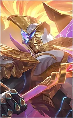 Alpha “Mecha-King Perseus” skin, Mobile Legends Collector
