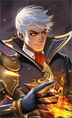 Alucard “Fiery Inferno” skin, Mobile Legends Season 2