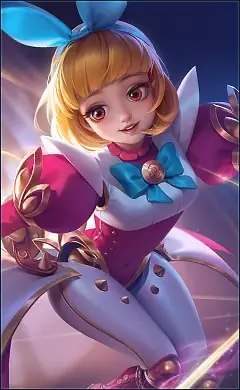 Angela “Bunnylove” skin, Mobile Legends Default