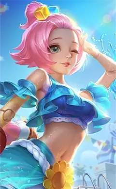 Angela “Summer Vibes” skin, Mobile Legends Summer