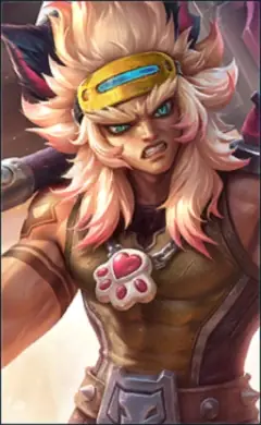 Aulus “Barren Pioneer” skin, Mobile Legends Elite