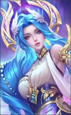 Aurora “Veil of the Celestials” skin, Mobile Legends Collector