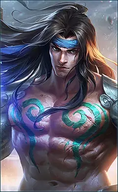 Badang “Tribal Warrior” skin, Mobile Legends Default