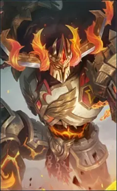 Belerick “Smouldering Fortress” skin, Mobile Legends Starlight