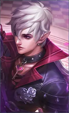 Cecilion “Phantom Count” skin, Mobile Legends Valentine