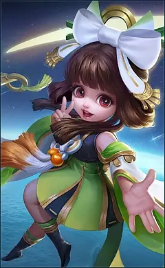 Chang'e “Moon Palace Immortal” skin, Mobile Legends Default