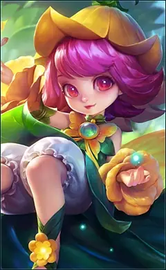 Chang'e “Floral Elfo” skin, Mobile Legends Special