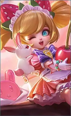 Chang'e “Strawberry Parfait” skin, Mobile Legends Starlight