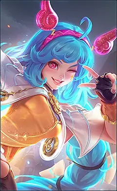 Cici “Buoyant Performer” skin, Mobile Legends Default