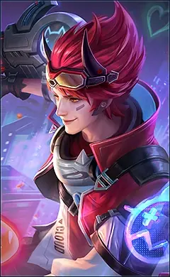 Claude “Heart Aflame” skin, Mobile Legends Valentine