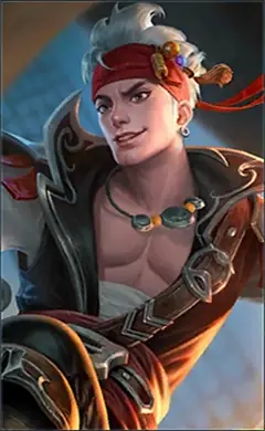 Claude “Plunderous Pirate” skin, Mobile Legends Starlight