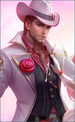 Clint “Guns and Roses” skin, Mobile Legends Valentine