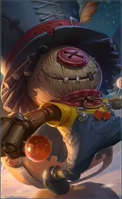 Cyclops “Straw Doll” skin, Mobile Legends Halloween