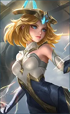 Edith “Ancient Guard” skin, Mobile Legends Default