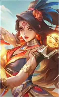 Esmeralda “Blazing Shadow” skin, Mobile Legends Blazing Bounties