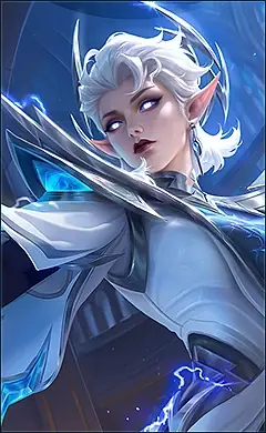 Eudora “Lightning Weaver” skin, Mobile Legends Default