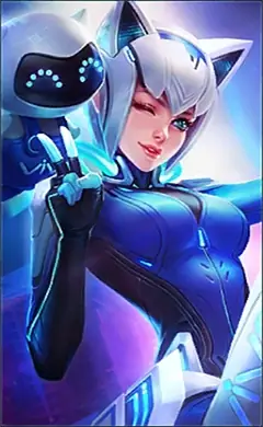 Eudora “Vivo Selfie Goddess” skin, Mobile Legends Limited