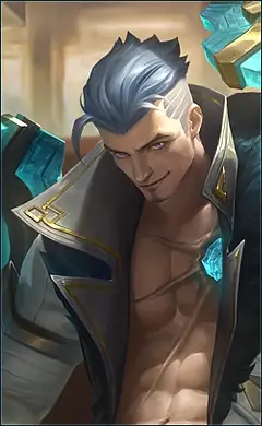 Fredrinn “Rogue Appraiser” skin, Mobile Legends Default