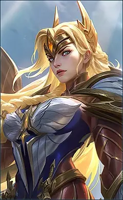 Freya “Valkyrie” skin, Mobile Legends Default