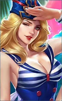 Freya “Beach Sweetheart” skin, Mobile Legends Summer