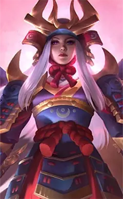 Freya “Raven Shogun” skin, Mobile Legends Epic