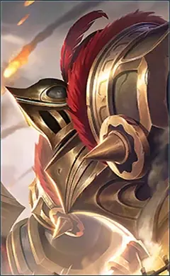 Grock “Castle Guard” skin, Mobile Legends Elite
