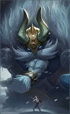 Grock “Iceland Golem” skin, Mobile Legends Starlight