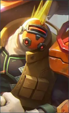 Grock “Wasteland Psycho” skin, Mobile Legends Special