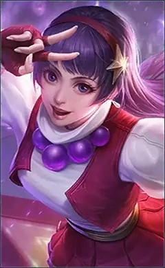 Guinevere “Athena Asamiya” skin, Mobile Legends KOF