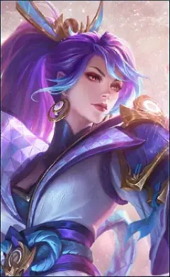 Hanabi “Moonlit Ninja” skin, Mobile Legends ALLSTAR