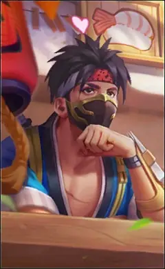 Hayabusa “Sushi Master” skin, Mobile Legends Summer