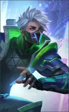 Hayabusa “Techie Ninja” skin, Mobile Legends Elite