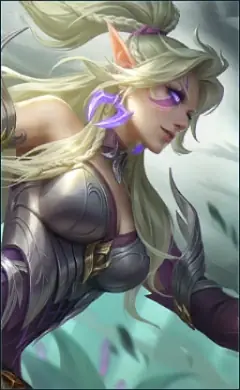 Irithel “Silver Cyclone” skin, Mobile Legends Common