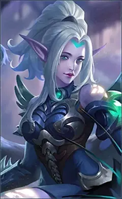 Irithel “Nightarrow” skin, Mobile Legends Starlight