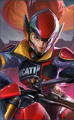 Irithel “Monster SP Rider” skin, Mobile Legends Ducati