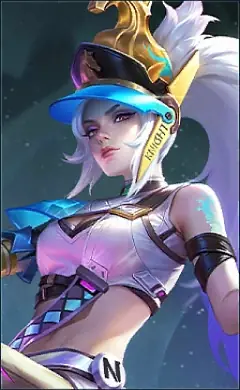 Irithel “Checkered Knight” skin, Mobile Legends Starlight
