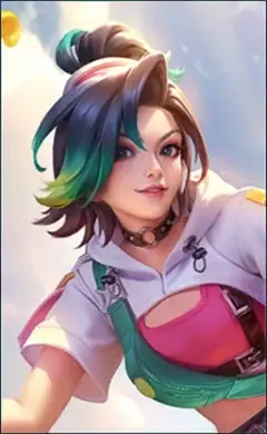 Ixia “Dynamic Streak” skin, Mobile Legends Starlight