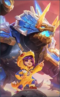 Jawhead “Proto Guardian” skin, Mobile Legends Dino Pals