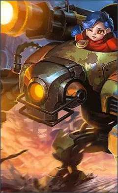 Jawhead “Steel Sweetheart” skin, Mobile Legends Default